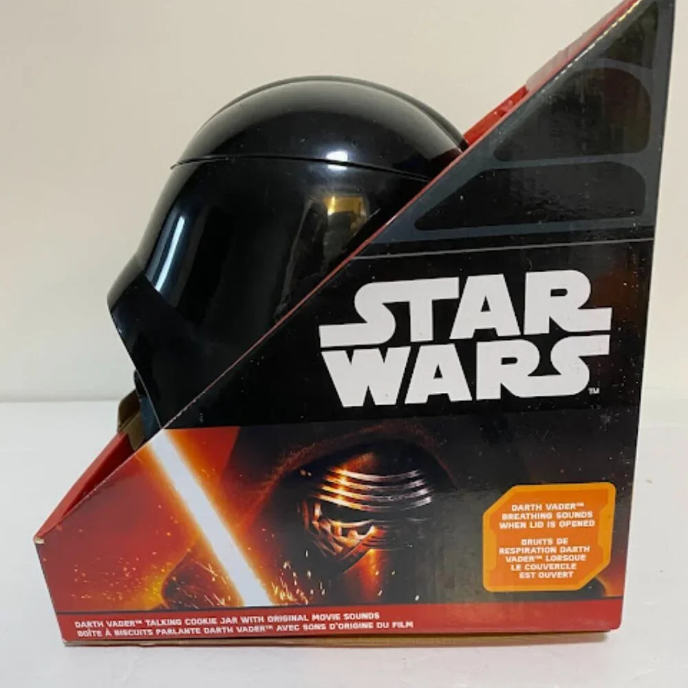 Star Wars Darth Vader Talking Cookie Jar with Original Movie Sounds - Picture 7 of 16